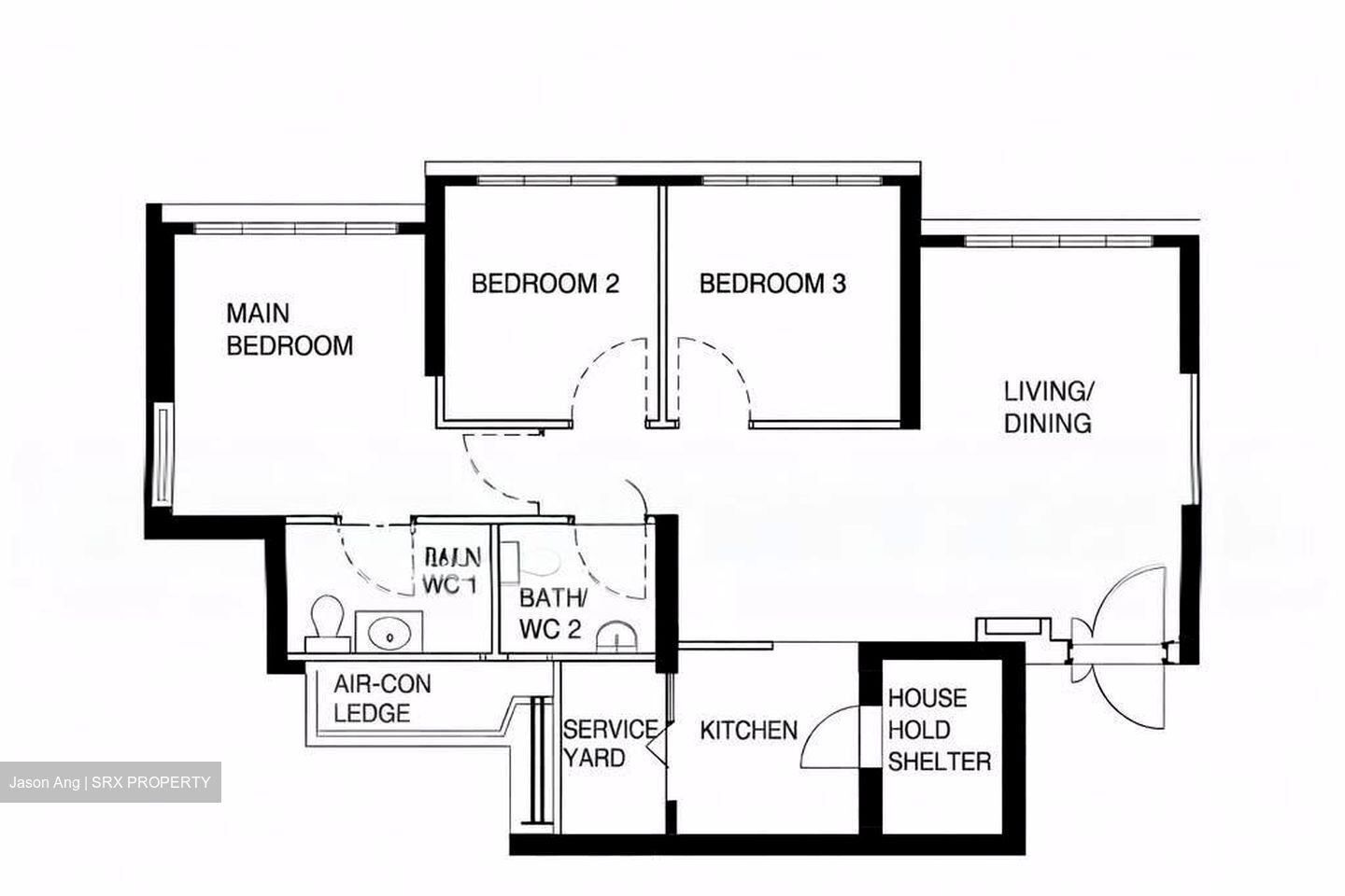 Blk 42A Skyoasis @ Dawson (Queenstown), HDB 4 Rooms #529478601
